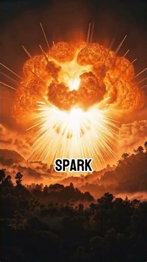 The Spark That Triggered a Nuclear-Sized Blast 💥 #darkhistory #historicalmyths
