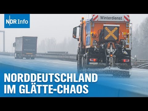 Blitzeis im Norden: Viele Unfälle und Kältegefahr für Obdachlose | NDR Info