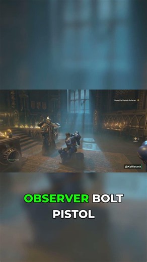 Saber Built Space Marine 2's New Class Around ONE Weapon #SpaceMarine2 #Shorts