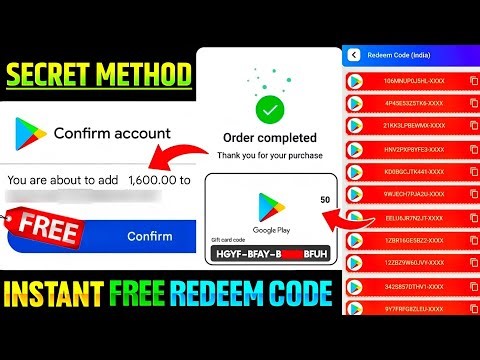 FREE REDEEM CODE | HOW TO GET FREE REDEEM CODE | FREE GOOGLE PLAY REDEEM CODE APP | REDEEM CODE APP