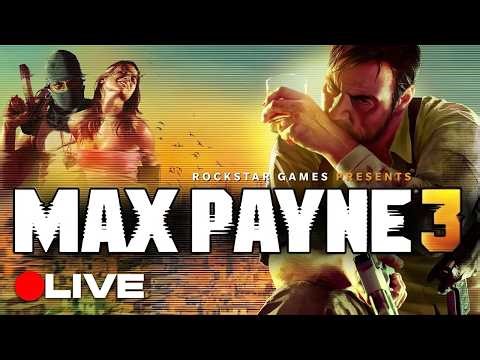 “MAX PAYNE 3 🔥 Pain, Revenge & BULLET TIME Madness!” 🔴LIVE #maxpayne3gameplay
