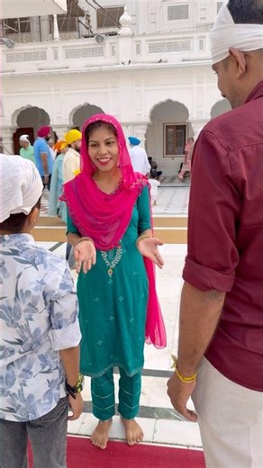 Krish Ne Mummy Ko Golden Temple Ke Darshan Karwaye ♥️🙏||#amitactor #shorts #ytshorts