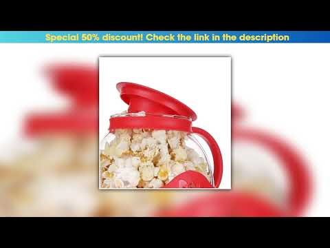Hot Picks Microwave Popcorn Maker Bucket Microwave Bowl Mini Machine Safe Silicone Lid Popcorn Make