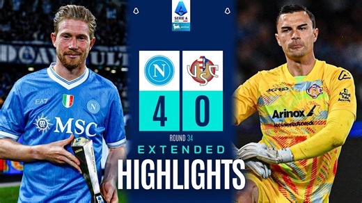 NAPOLI-CREMONESE 4-0 | EXTENDED HIGHLIGHTS | SERIE A 2025/26