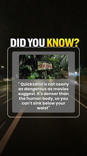 Movies Lied: Quicksand Won't Kill You! 🏜️🚫