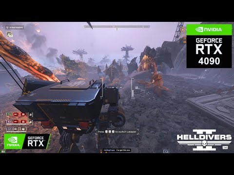 HELLDIVERS 2: BATTLE OF TURING on RTX 4090 24GB (4K Maximum Graphics)