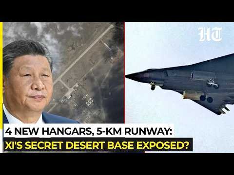 Xi Jinping’s Secret Desert Air Power Hub Exposed? China Expands Lop Nur As Sixth-gen Race Heats Up