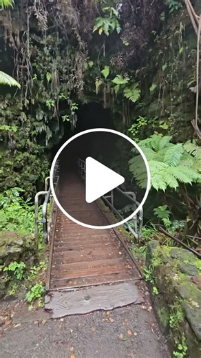 Lava Tube Hawaii Volcano Mational Park.#zlavatube #cave - NewsBreak