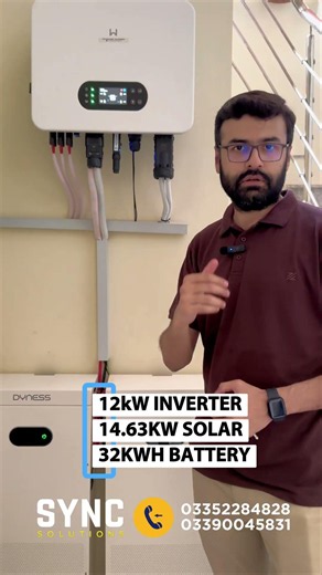 GoodWe 12kW Off-Grid Solar System in Pakistan ⚡ 32kWh Dyness Battery Backup 🔋 No WAPDA 😳
