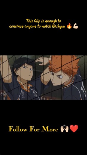 This Clip Is Enough to Convince Anyone to Watch Haikyuu!! 🔥💪🏻 Karasuno vs Shiratorizawa🏐 Anime Peak!