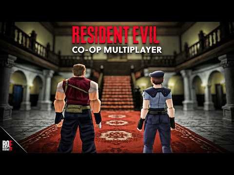 RESIDENT EVIL 1 || NEW CO-OP MULTIPLAYER MOD | JILL & BARRY - FULL GAMEPLAY | 🔴LIVE