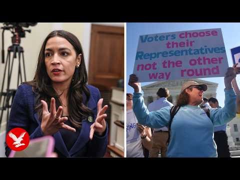 AOC says Democrats need to retaliate against Republicans' efforts to gerrymander