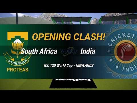 ICC T20 World Cup Begins! SA vs IND | Cricket 19 Gameplay Ep.1