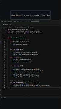 Polynomial Regression in Python Using OOP
