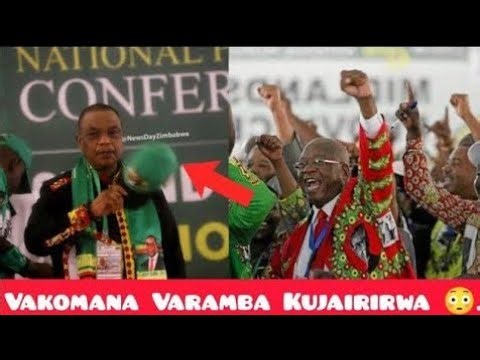 Zanu PF Mobilizing Papers To Fire VP Chiwenga 😳