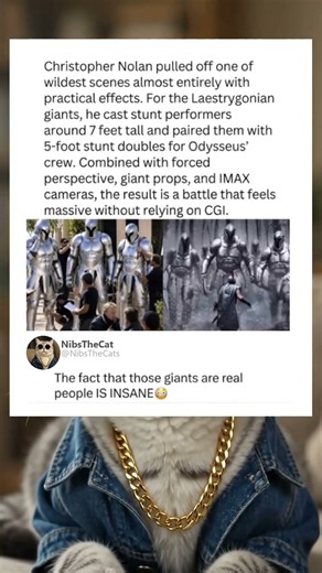 Christopher Nolan's Practical Giants