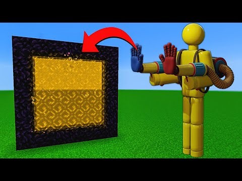 How to Make A Portal To The Poppy Playtime 5 The Player Dimension in Minecraft!