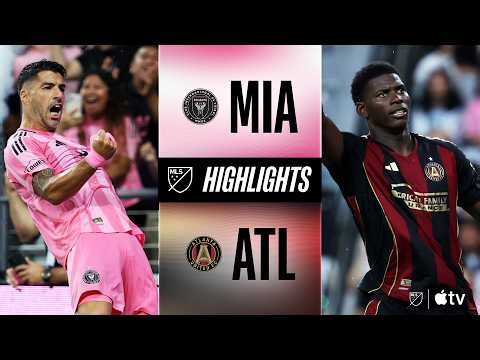 Inter Miami CF vs. Atlanta United | Full Match Highlights | 4-Goal Battle in Stormy Miami!