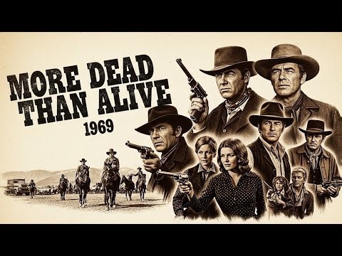 More Dead Than Alive | Vincent Price Western Movie | Classic Full Movie