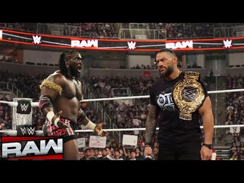 Wwe Raw 20 April Highlights - Roman Reigns confronts Oba Femi