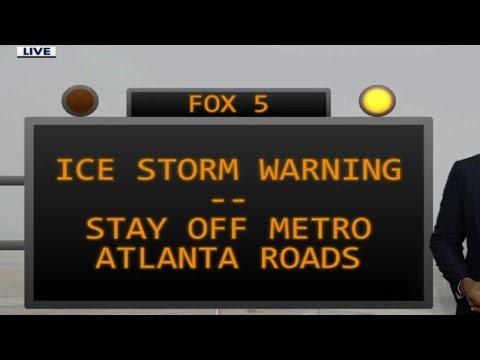 Ice storm hits North Georgia | Latest Headlines | FOX 5 News
