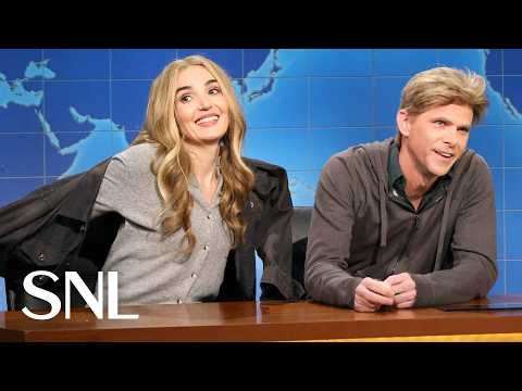 Weekend Update: A Guy and His Girlfriend Who’s Always Cold on Dating App Fatigue - SNL