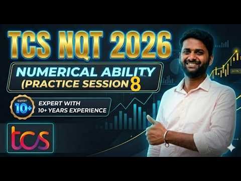 TCS NQT 2026#Numerical Ability | Most Expected Questions #Previousyearquestions | One Shot