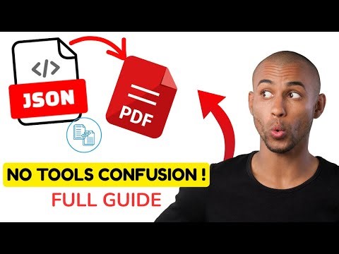 Convert JSON to PDF in Minutes (Updated & Simple Guide 2026)