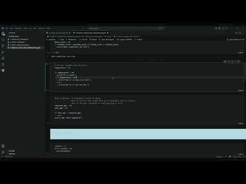4-Python Control Flow Statements Explained | If Else, Loops, Range, Match Case, and Practice