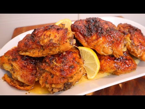 The Best Chicken Thigh You'll Ever Make | Juicy Lemon Chicken | Quick Easy Dinner | Honey Chicken