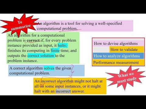 What is an Algorithm?