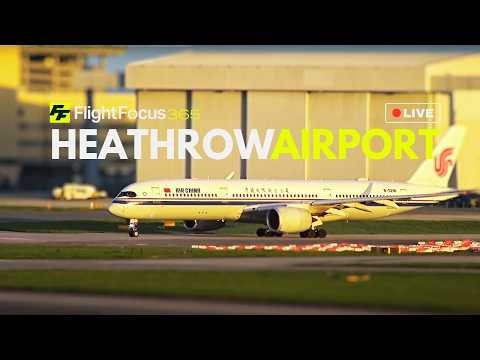 Heathrow Airport Live - Friday 24th April 2026