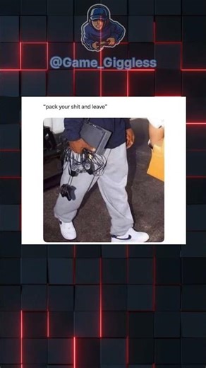 When She Says “Pack Your Stuff and Leave” but You’re Taking the PS2 Too#Meme #Gaming #PS2 #Funny