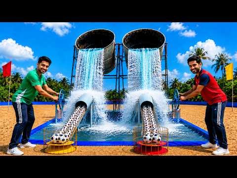 New Water Basketball Challenge | Ultimate Finish