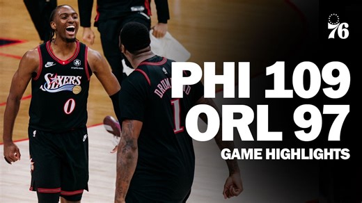 Game Highlights: SIXERS CLINCH THEIR SPOT IN THE PLAYOFFS