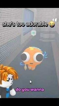 She's the MOST ADORABLE player in MM2... 🤣 #roblox #mm2 #funny #gaming