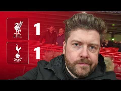 'BOOS AT FULL TIME' LIVERPOOL 1-1 SPURS | MAYCH REACTION