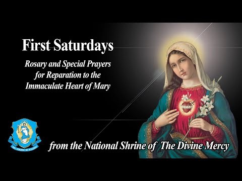 Sat, August 1 - First Saturdays: Rosary, and Special Prayer Event