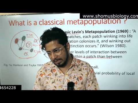 Metapopulation ecology csir net life sciences | Metapopulation dynamics