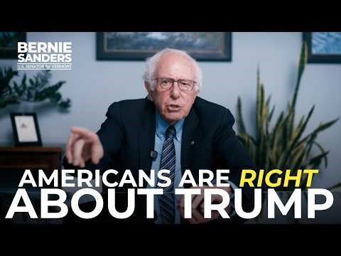 Americans are Right About Trump | Sen. Bernie Sanders