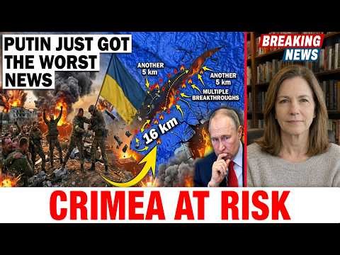 Ukraine’s 16km Breakthrough Reshapes the Southern Front and Threatens Crimea’s Stability