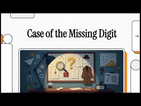 Case of the Missing Digit