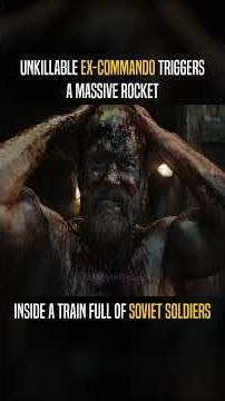 Unkillable Ex Commando Triggers a MASSIVE ROCKET Inside a Train Full of Soviet Soldiers - 7 #shorts