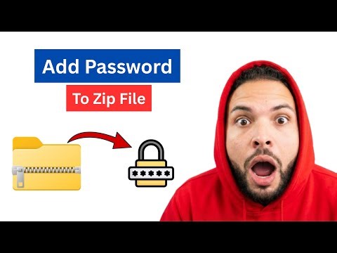 How to Add a Password to Your Zip File - Fast & Easy