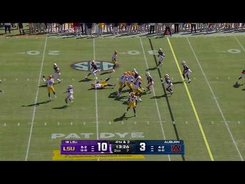 LSU converts risky 4th down with gutsy trick play call | LSU vs. Auburn | 2026 SEC Football