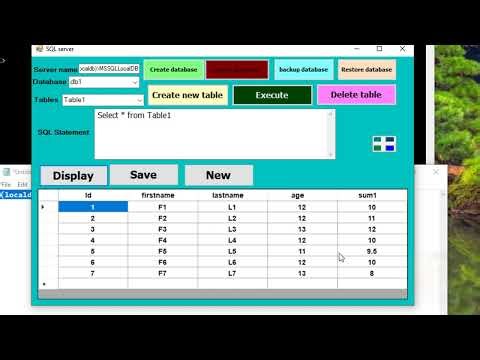 Professional SQL Server Management Desktop Application #sql