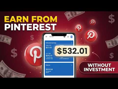 Pinterest Traffic to Website (2026) | Earn Money Online Without Investment | Step-by-Step Guide