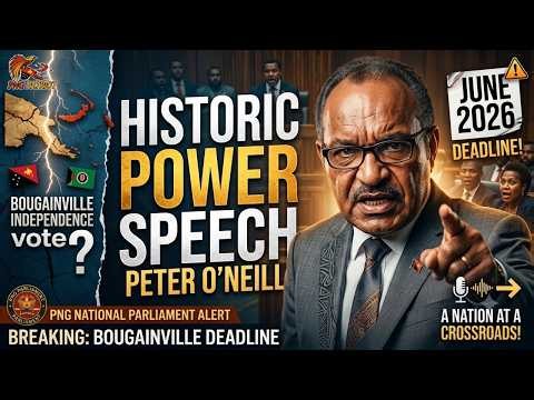 Peter O'Neill’s POWERFUL Speech on Bougainville Referendum | PNG Parliament 2026 #pngnews