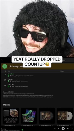 WE REALLY GOT COUNTUP ON ALL PLATFORMS🥹 #yeat #bensuarezfr | count up yeat