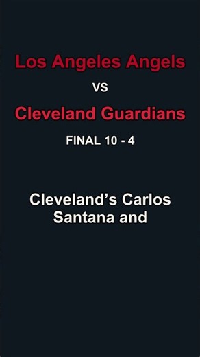 Cleveland Guardians vs. Los Angeles Angels | MLB Game Recap | 2025-04-05